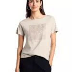 STREET ONE T-Shirt für Damen mit Glitter-Motiv