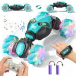 Sunrad Ferngesteuertes Auto 4WD mit Licht und Sprühe - Drift Car Spielzeug für Kinder