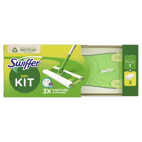 Swiffer Bodenwischer Set gegen Staub, Tierhaare & Allergene
