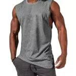Herren Tank Top Muskelshirt für Fitness und Sport – Ärmelloses Trägershirt