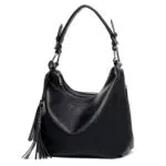 TANTOMI Damen Handtasche - Elegante Umhängetasche mit verstellbarem Schulterriemen