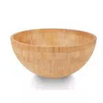 Tarunmo Holz Salatschüssel - Große Schüssel für Salat und Gemüse