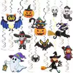 TAZEMAT Hängende Wirbel Dekoration für Halloween – Spiralen und Girlanden