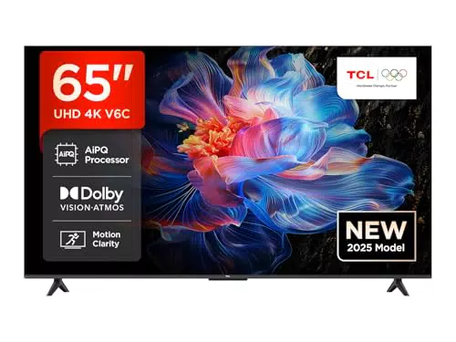 TCL 55V6B 55 Zoll 4K Ultra HD HDR Smart TV mit Google TV und Dolby Audio
