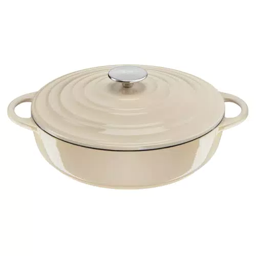 Tefal E25972 LOV Servierpfanne 28 cm, wiedergewonnenes Gusseisen