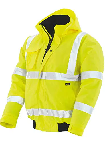 Texxor Unisex Warnschutz Pilotenjacke Whistler wasserdicht und winddicht