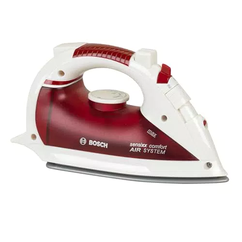 Theo Klein Bosch Bügeleisen für Kinder mit Wassersprühfunktion, 17 cm