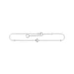 Thomas Sabo Damen Fußkettchen Infinity 925 Sterling Silber AK0001-051-14-L27v