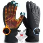 TIBISI Winterhandschuhe für Herren und Damen - Thermo, wasserdicht, rutschfest
