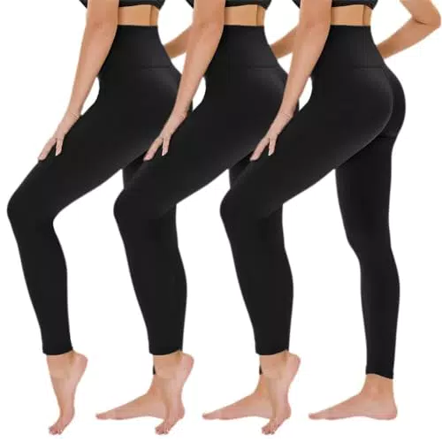 TNNZEET Leggings Damen High Waist Blickdicht für Sport und Gym