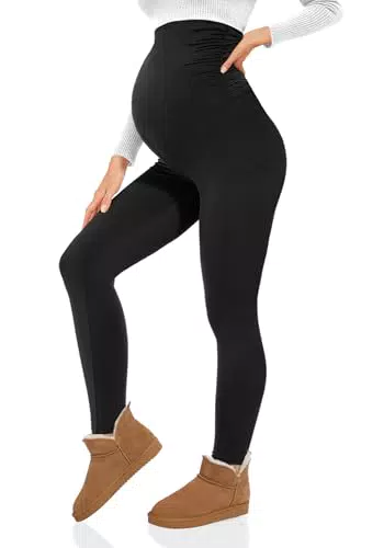 TNNZEET Umstandsleggings High Waist für Schwangerschaft und Yoga