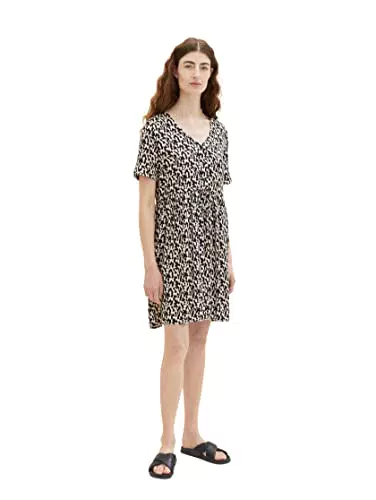 TOM TAILOR Damen Kleid mit Muster - Modell 1037237, Abstract Design