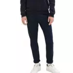 TOM TAILOR Herren Slim Fit Chino Hose mit Gürtel