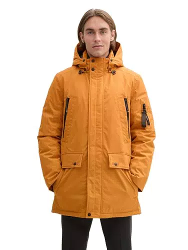TOM TAILOR Herren Parka Artic mit abnehmbarer Kapuze