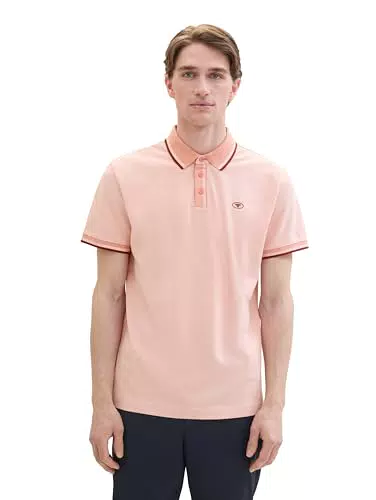 TOM TAILOR Herren Basic Piqué Poloshirt