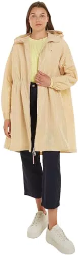 Tommy Hilfiger Damen Parka Transitional Windbreaker leicht und bequem