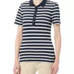 Tommy Hilfiger Damen Poloshirt Kurzarm 1985 Slim Pique Slim Fit