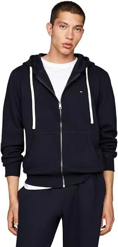 Tommy Hilfiger Essential Fleece Kapuzenpullover für Herren