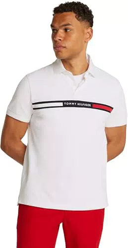 Tommy Hilfiger REG Polo Langarm T-Shirt für Herren