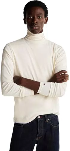 Tommy Hilfiger ROLL Neck T-Shirt Herren Kurzarm