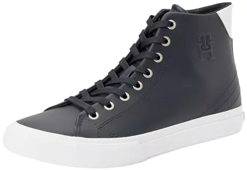 Tommy Hilfiger TH HI VULC STREET LTH ESS Sneaker für Herren