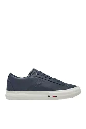 Tommy Hilfiger TH HI VULC STREET LTH LOW Herren Sneakers