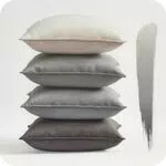 Topfinel Kissenbezug Samt für Sofa, Schlafzimmer und Wohnzimmer, flauschig