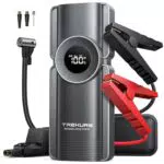 TREKURE Starthilfe Powerbank mit Kompressor, 3000A für Benzin- und Dieselmotoren