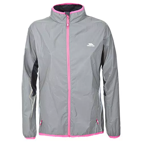 Trespass Damen Lumi Wasserdichte Regenjacke aus reflektivem Material