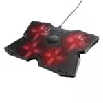 Trust Gaming GXT 278 Yozu Laptop-Kühler für 17,3 Zoll Gaming-Laptops, höhenverstellbar