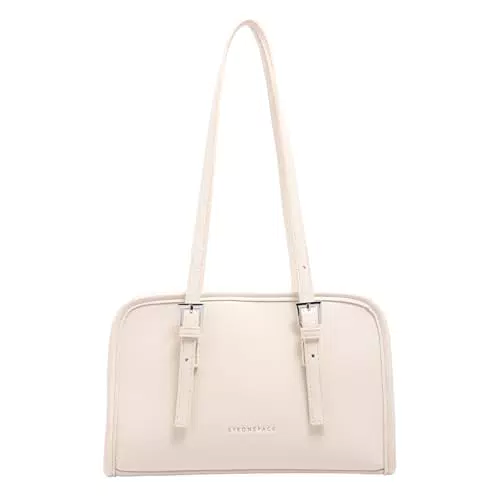 unisoul Damen Hobo Umhängetasche aus PU Leder – Vintage Schultertasche für Büro und Freizeit