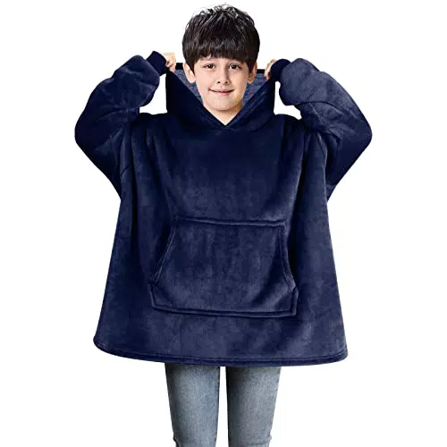 Uplayteck Übergroße Hoodie Decke zum Anziehen Kinder
