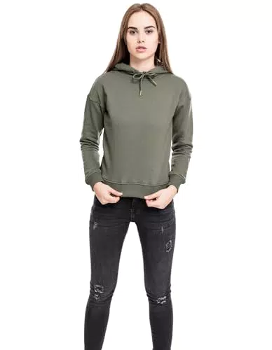 Urban Classics Damen Kapuzenpullover Hoodie für Damen