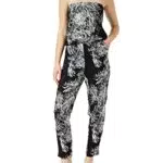 Urban Classics Damen Viskose Bandeau Jumpsuit T-Shirt