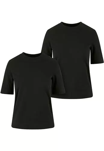 Urban Classics Damen T-Shirt Classy Tee Basic Rundhals