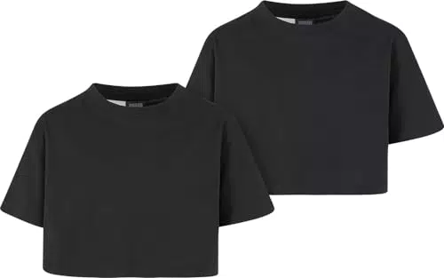 Urban Classics Mädchen T-Shirt Kimono Tee für Mädchen