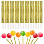 URROMA Cake Pop Sticks – Dekorative Lutscher Sticks für Hochzeiten und Partys