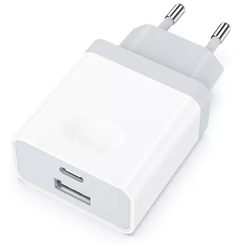 Mcukdae USB C Ladegerät 20W für iPhone 16/15/14/13/12/11 Pro Max und Galaxy S23/S22/S21