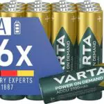 VARTA Akku AAA, wiederaufladbar, 1000 mAh Ni-MH, sofort einsatzbereit