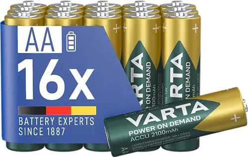 VARTA Akku AAA, wiederaufladbar, 1000 mAh Ni-MH, sofort einsatzbereit