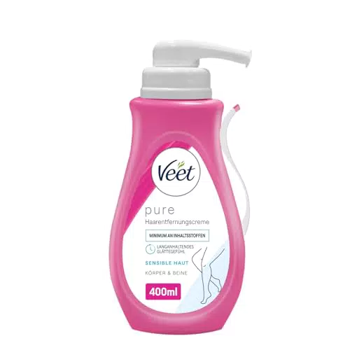 Veet Sensitive Haarentfernungscreme – Schnelle und effektive Haarentfernung
