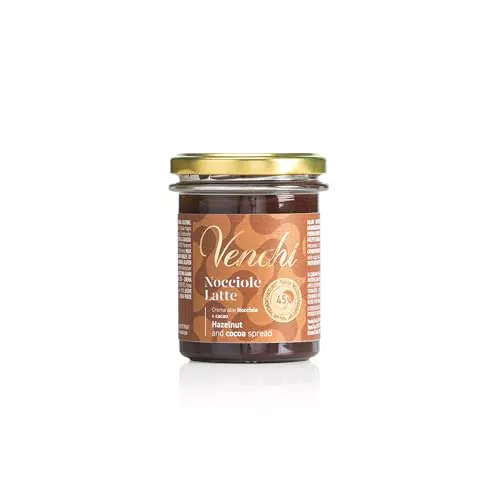 Venchi Streichcreme Milch Haselnuss IGP Piemont glutenfrei