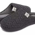 VIFUUR Hausschuhe für Herren und Damen mit Memory Foam und rutschfester Sohle