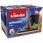 Vileda Ultramax 2in1 Bodenwischer Set mit Eimer und Stiel - Für alle Hartböden