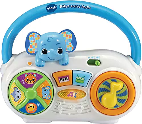 VTech Baby Spielradio – Instrumente und Musikstile für Kinder 6-36 Monate