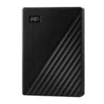 WD My Passport externe Festplatte 5 TB - mobiler Speicher mit Passwortschutz und Backups