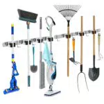 WECUTE Besenhalterung für Wand - Gerätehalter für Besen und Gartengeräte