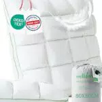 Welldora Premium Kopfkissen – 100% Daunenfasern, Ergonomie & Komfort