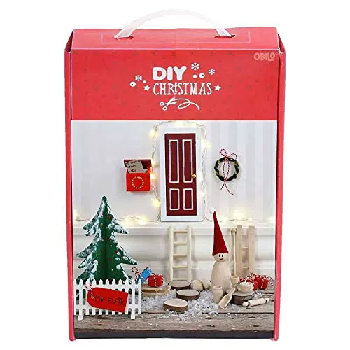 Wichteltür Bausatz Modell 100263 – Kreative Bastelidee für Weihnachtsfreude
