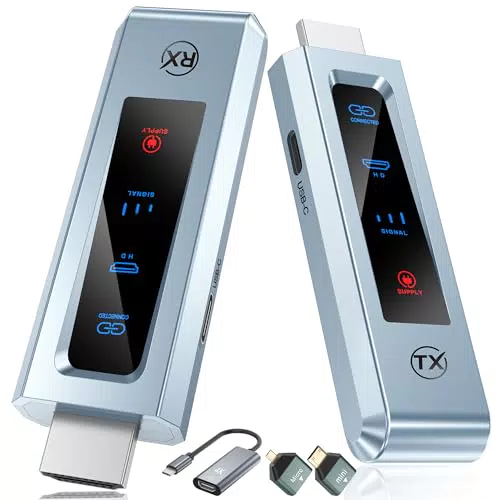 Wireless HDMI Transmitter & Receiver - Stabile Verbindung für Streaming und Präsentationen